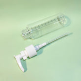 100ml Clear Plastic Pump Bottle - MIDI