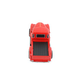 Red Pullback Metal Car – Classic Die-Cast Toy