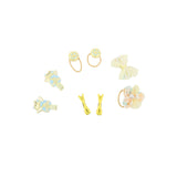 Children’s Hair Accessories Set with Yellow Accents 2
