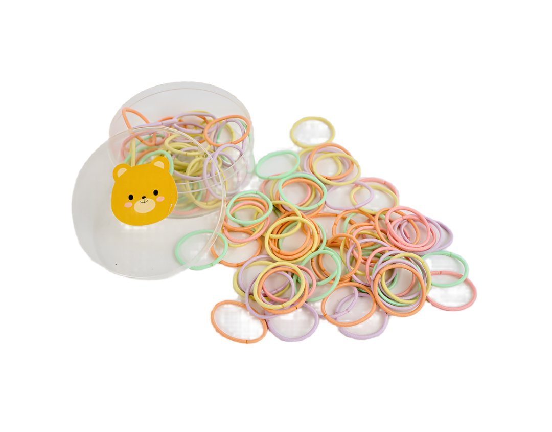 Elastic Hair Ties with Cartoon Design Case 4