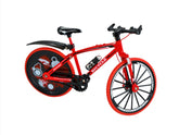Red Miniature Mountain Bike Model