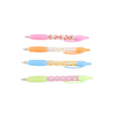 مجموعة أقلام جافة ملونة – 4 قطع (144 مم)