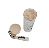 مطارة ماء للاطفال بتصميم الباندا مع حزام حمل - 460 مل