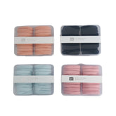 ربطات شعر اطفال مطاط 18 قطعة بألون متنوعة