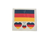 ملصقات وشم مؤقت بأشكال أعلام رياضية 1