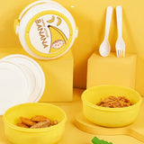 Double-Layer Portable Lunch Box with Cute Fruit Design 4