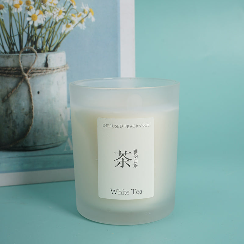 شموع المعطرة برائحة شاي ياي يون الأبيض 200 جرام