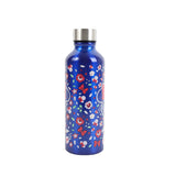 Minnie Mouse Aluminium Bottle 740ml – Blue Floral