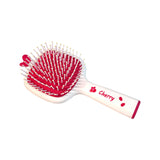 Cherry Design Hair Brush in White and Red (1)