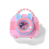 Pink Cartoon Design Makeup Kit with Accessories Bag 3