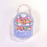 Colorful Bead Set in Clear Cute Design Case 2