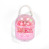 Colorful Bead Set in Clear Cute Design Case 1