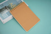 Simple wood grain coil notebook 03
