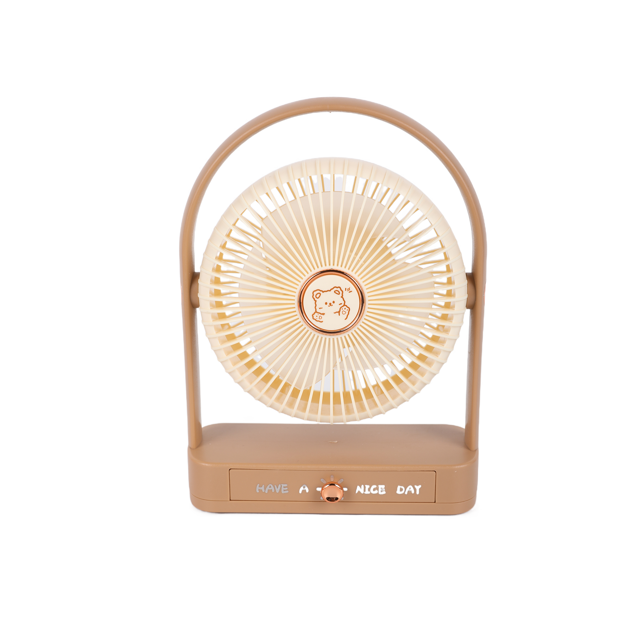 Compact Desktop Fan with Convenient Handle 1