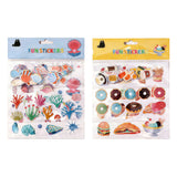 Fun Stickers Set – Ocean and Food Designs 2