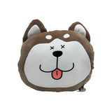 Shiba Inu Hand Warmer Pillow - Dark Brown
