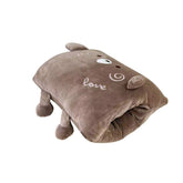 وسادة الدب الناعمة لتدفئة اليدين