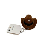 Brown Cowboy Hat Keychain (1)