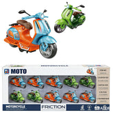 Friction Power Motorcycle Toy Set for Kids – 8 Pieces 1