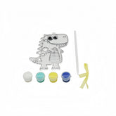 طقم تلوين DIY - فراشة وديناصور