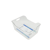 صندوق تخزين بلاستيك شفاف - مقاس 30x21x13 سم