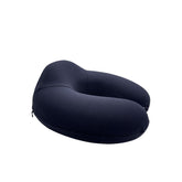 Comfortable Dark Blue Neck Travel Pillow 1