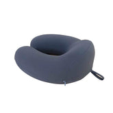 وسادة على شكل حرف U مقاومة للعفن بلون رمادي داكن