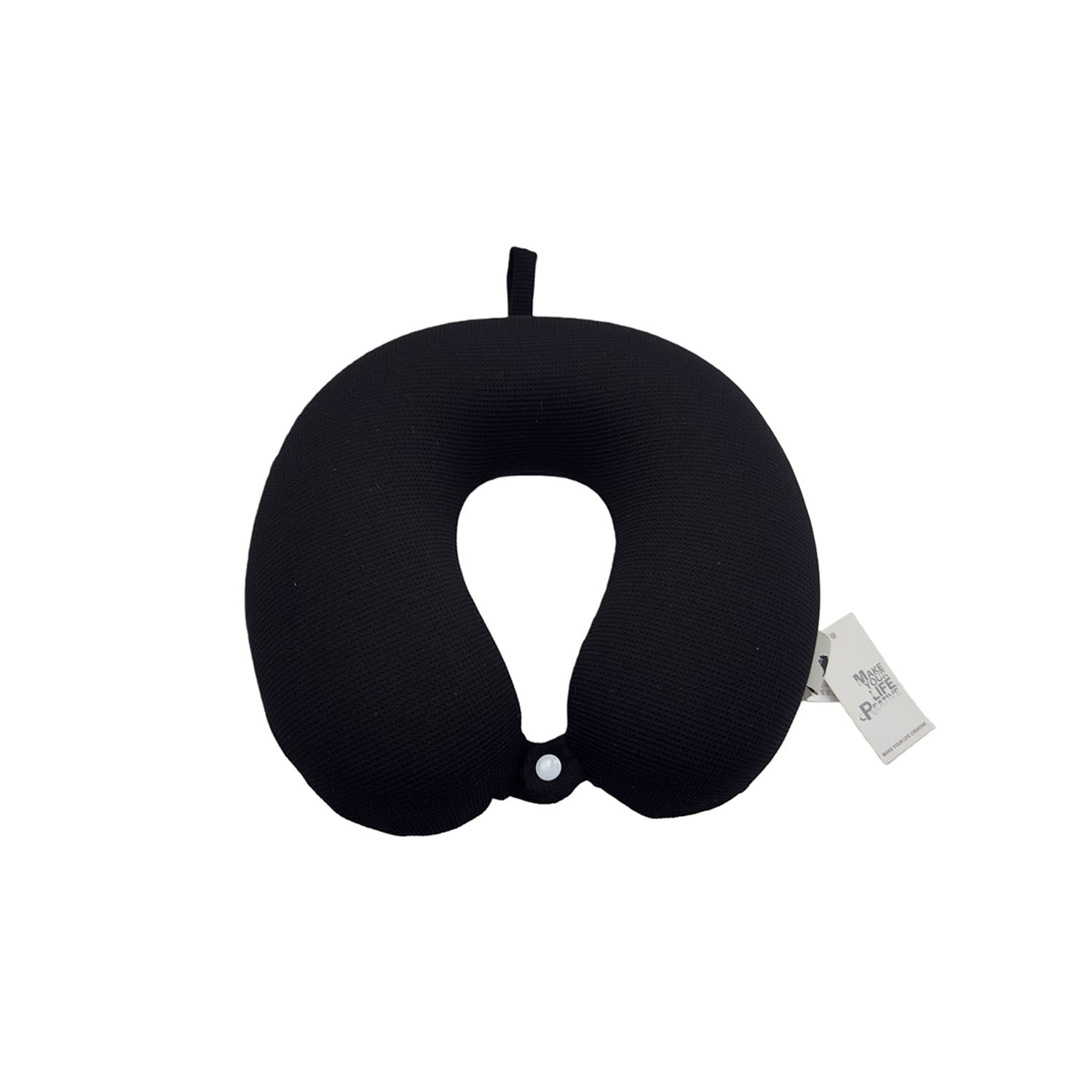 Black Travel Neck Pillow 1
