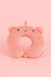 Pink Bear Travel Pillow