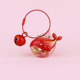 Whale Charm with Bell