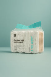 اعواد اذن قطن من الخيزران - 800 قطعة