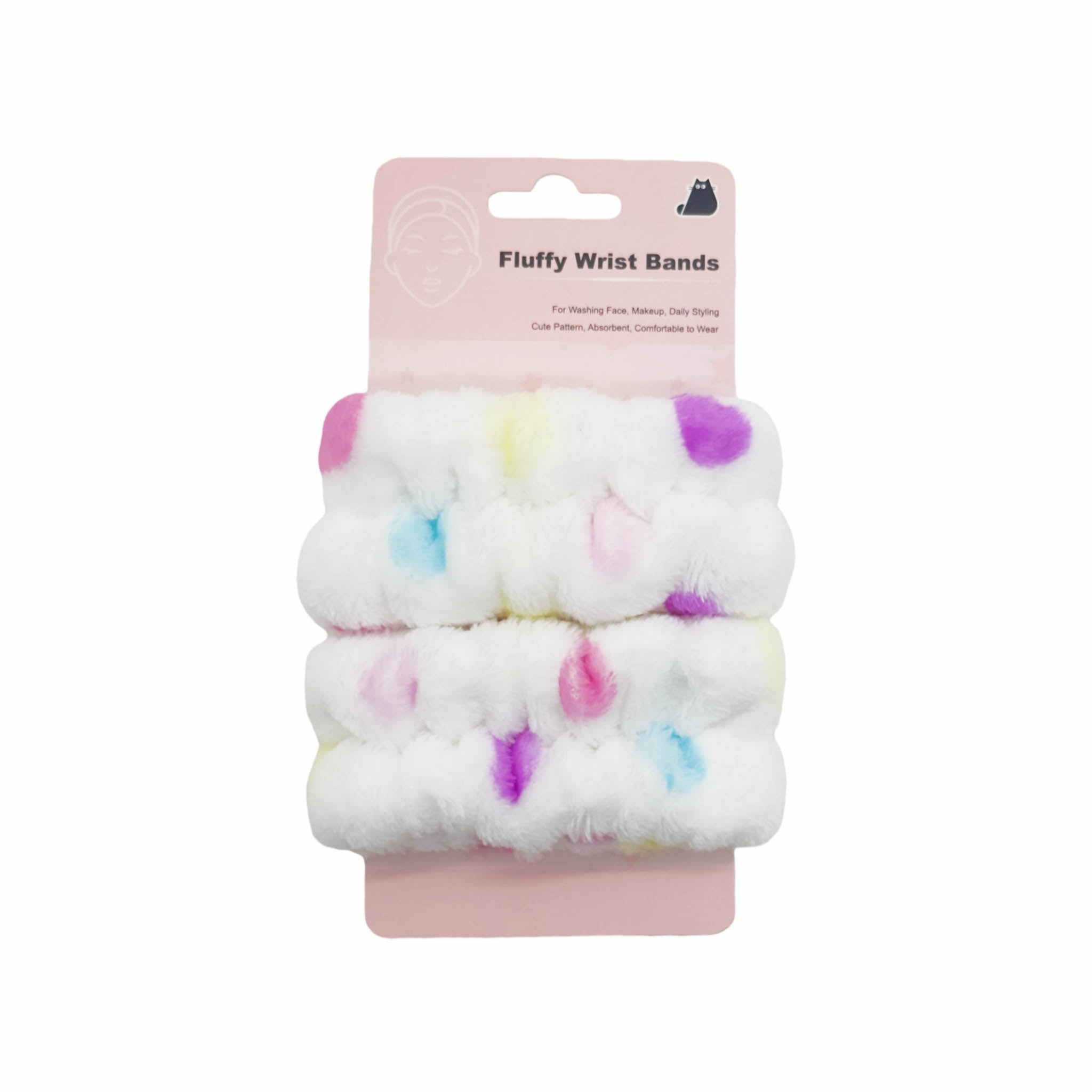 Soft Fluffy Wrist Bands for Face & Makeup (5)