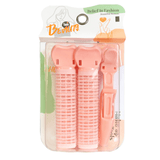 Beauty Times Hair Curling Tool Set – 3 pcs (Pink) - MIDI