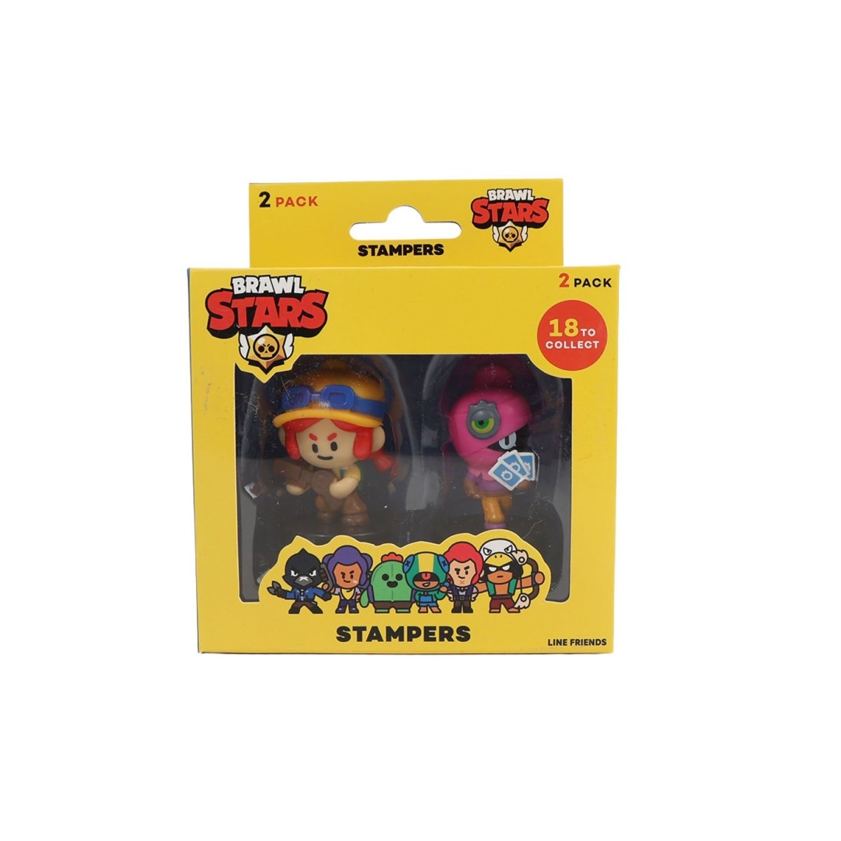 Brawl Stars stampers 2 pack window box (S1) - MIDI