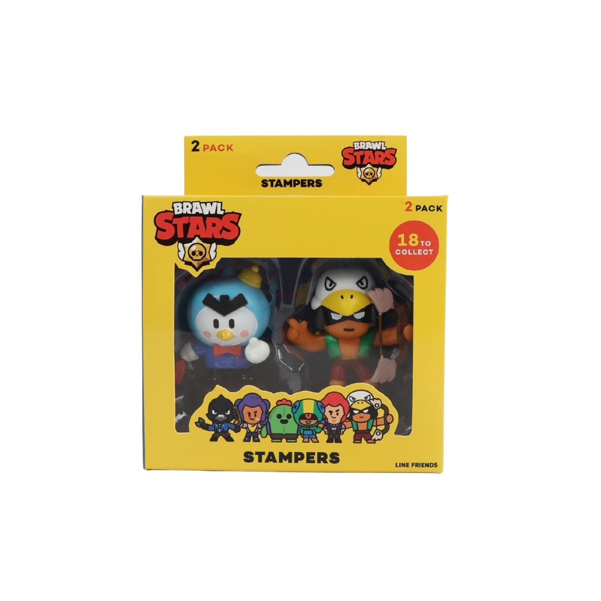 Brawl Stars stampers 2 pack window box (S1) - MIDI