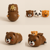 Catapult Inertial Cute Pet Car | Mixed Animal Toys - MIDI