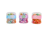 Colorful Hair Accessories in Plastic Container 1