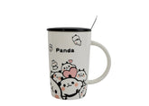 Cute Panda Ceramic Mug - MIDI