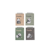 Cute Panda Mini Notebook - 80 Pages - MIDI
