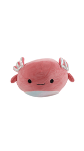 Cute Pink Axolotl Plush Pillow - MIDI