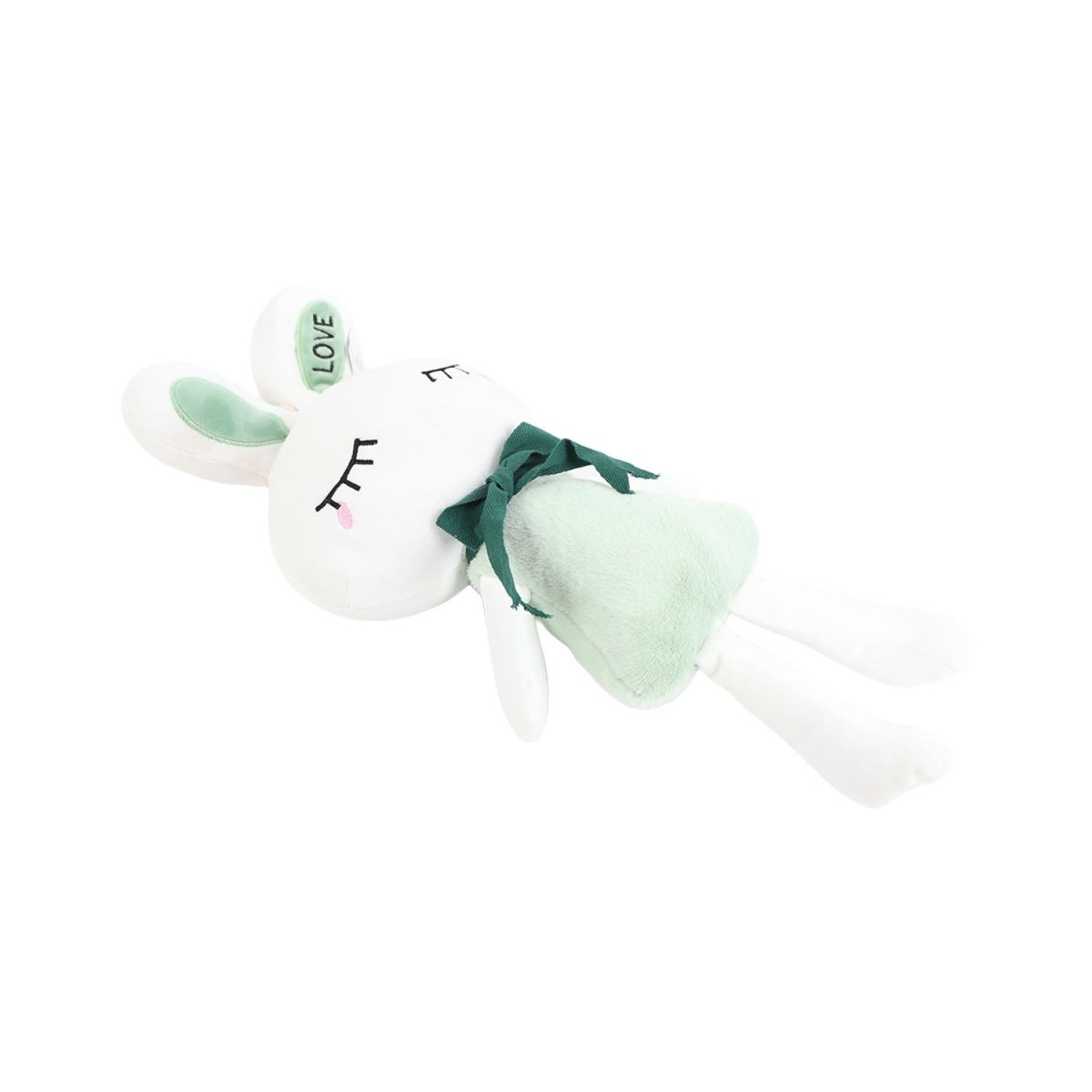 Cute Rabbit Plush Doll – 52cm Soft Toy with Bow - MIDI