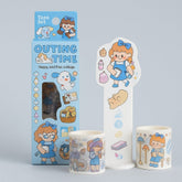 Cute Washi Tape Set - Outing Time - MIDI