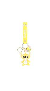 Cute Yellow Stitch Keychain - MIDI