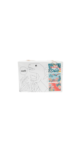 Dinosaur Hanging Canvas Wall Art Set - MIDI