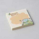 Dinosaur Series Square Memo Pad Mixed - MIDI