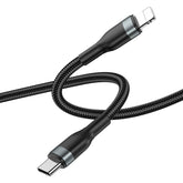 Durable USB - C to Lightning Charging Cable - MIDI