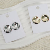 Elegant Round Earrings - MIDI