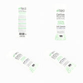 Elite Bellezza 100% Cotton Rounds – 100 Pieces - MIDI