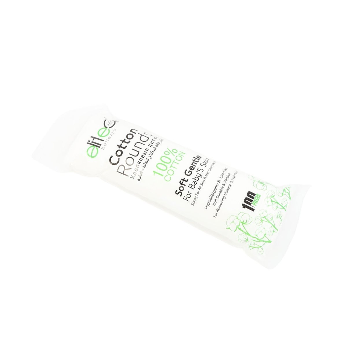 Elite Bellezza 100% Cotton Rounds – 100 Pieces - MIDI