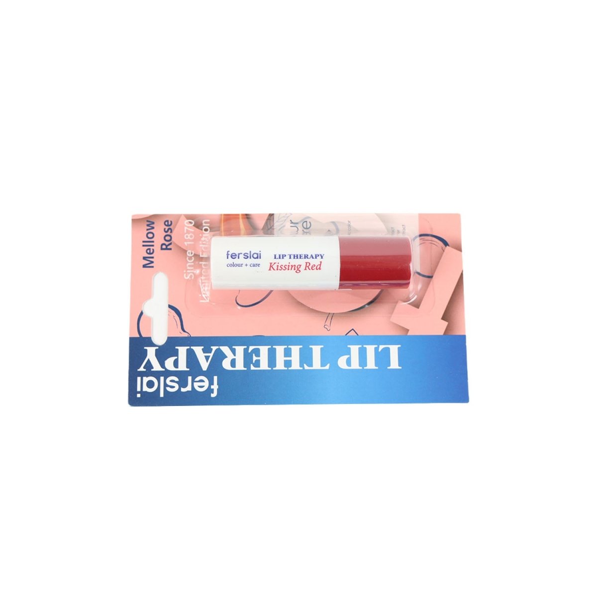 Ferslai Lip Therapy Mellow Rose – Kissing Red Balm - MIDI